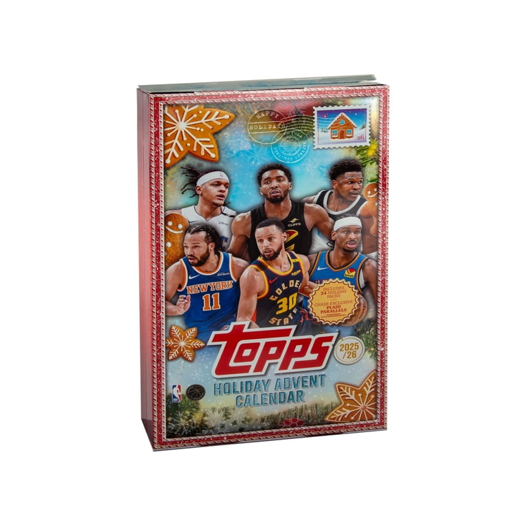 Topps, Holiday Basketball Trading Cards, 2025-26, Countdown 