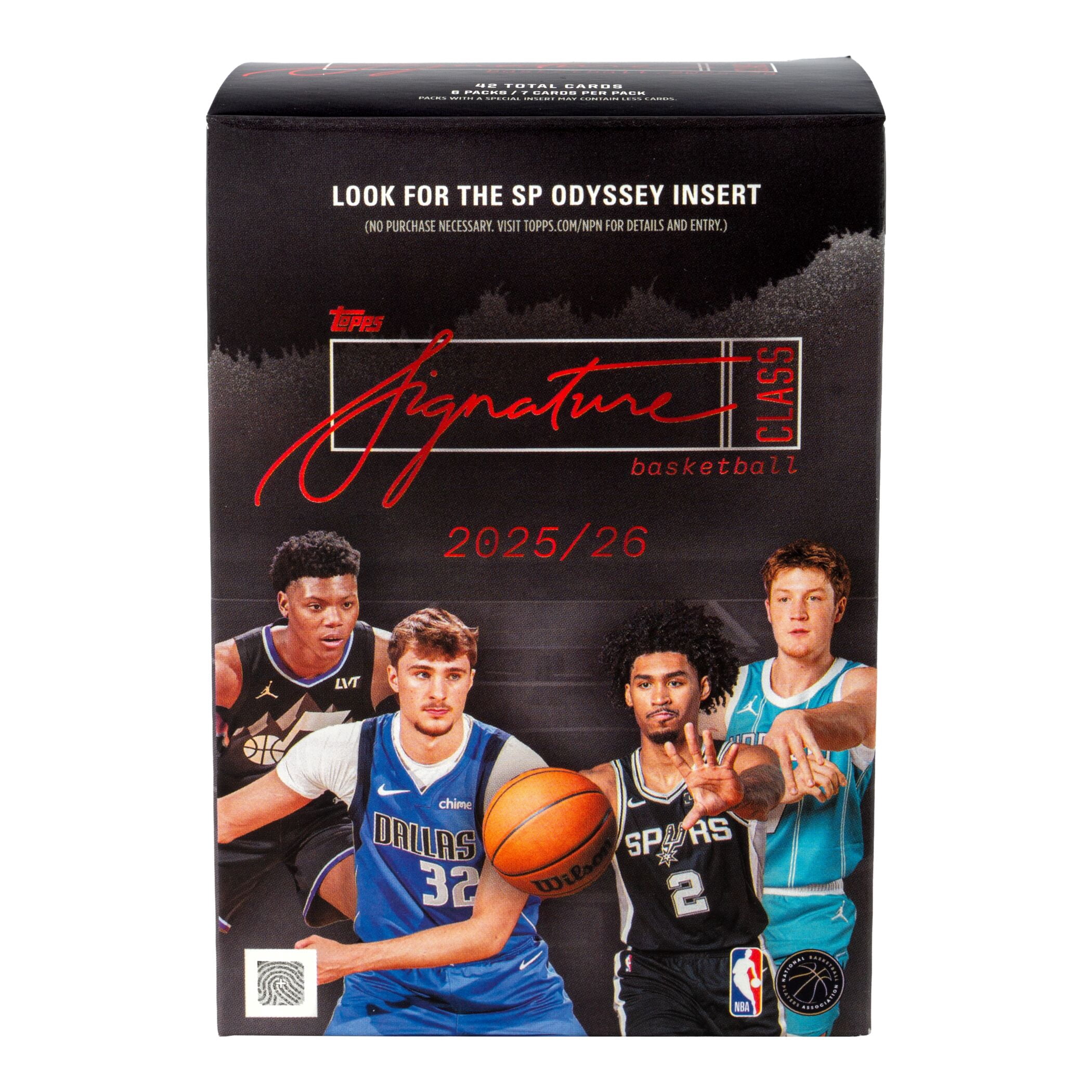 2025-26 Topps Signature Class Basketball Trading Cards Blaster Box