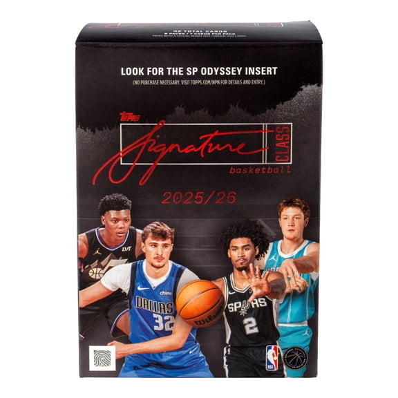 2025-26 Topps Signature Class Basketball Trading Cards Blaster Box