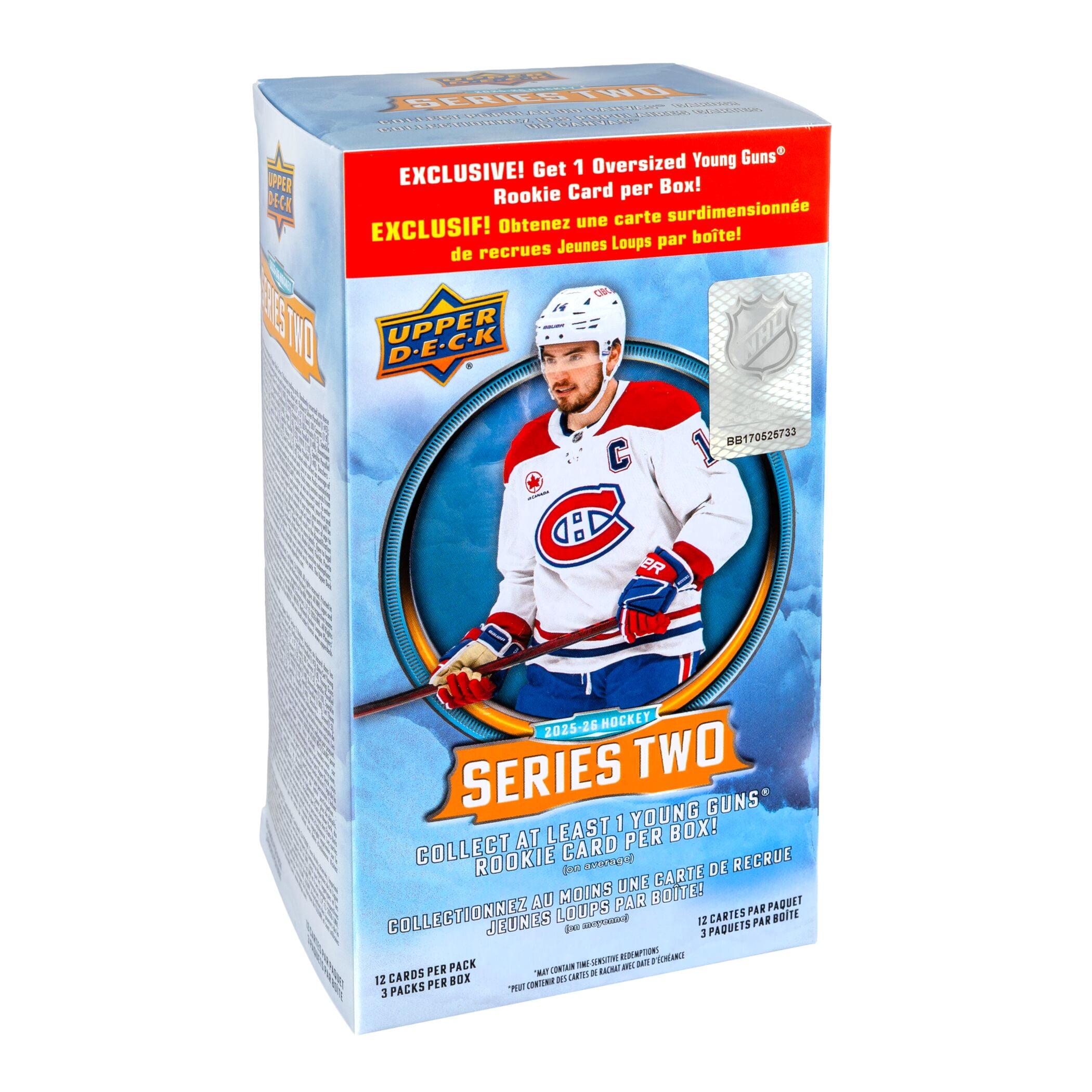 2025-26 Upper Deck Series 2 Hockey Exclusive Young Guns Blaster