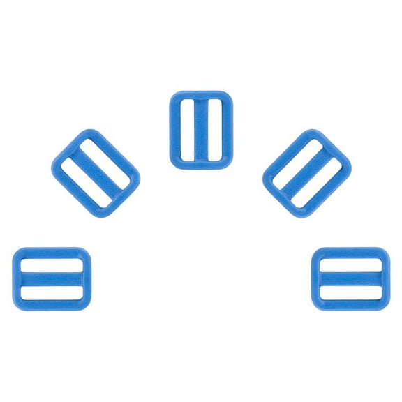 25 - 3/4 inch Blue Heavyduty Triglide Slides YKK