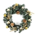 thumbnail image 1 of 25/30/40cm LED Christmas Wreath Front Door Hanging Decoration, 1 of 6