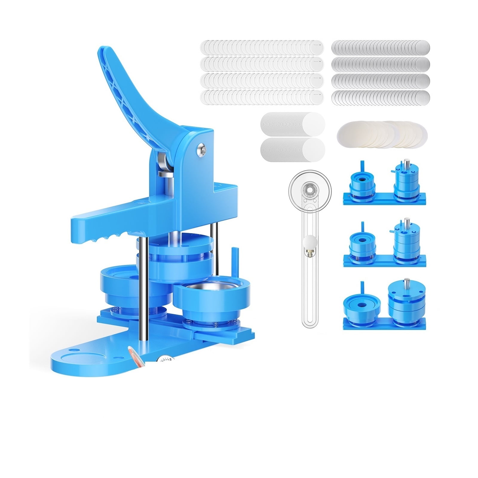 25 ,32, 58MM Badge Button Maker Machine DIY Pin Badges Press Making ...