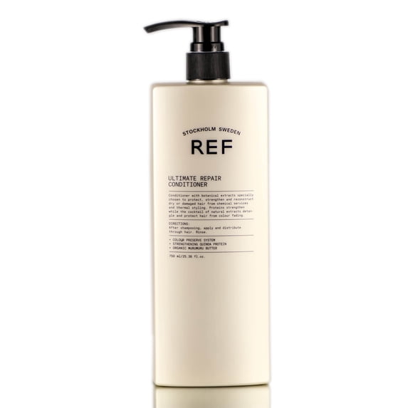 25.36 oz , REF Reference of Sweden - Ultimate Repair Conditioner Hair - Pack of 1 w/ SLEEKSHOP Pin Comb