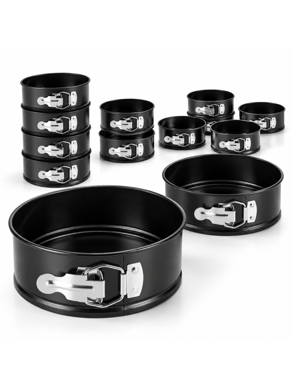 25 4 Inch Springform Pans Mini Cheesecake Black