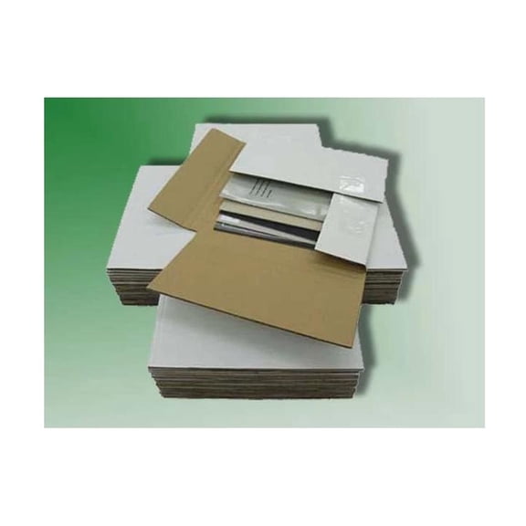 25 - 45 RPM Record Album Mailer Boxes & 50 - 7.5" x 7.5" Filler Pads
