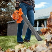 25.4CC 2-Stroke Handheld Leaf Blower, Adjustable Speed, Gas Powered Blower for Yard Grass Lawn