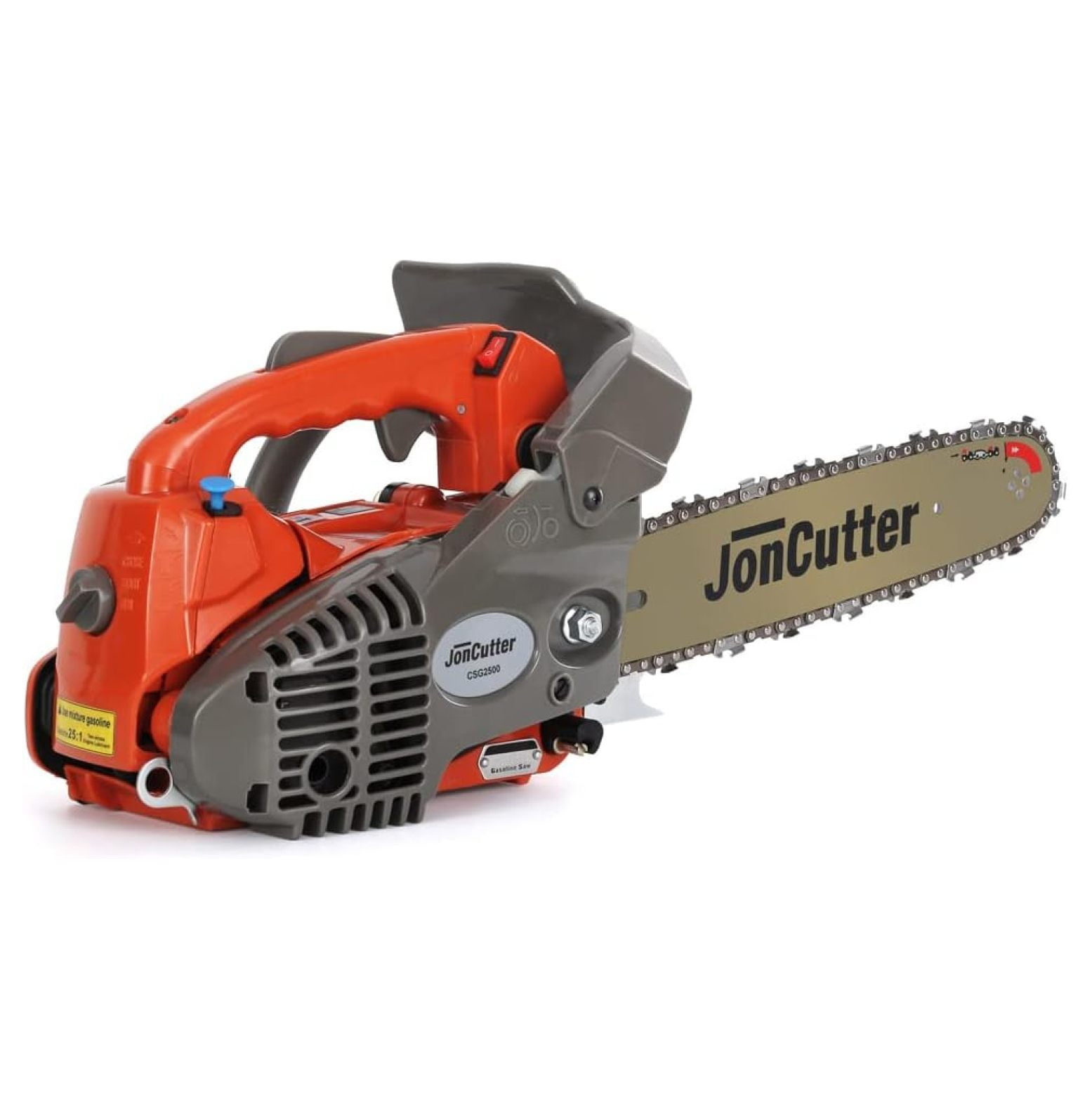 25.4cc JonCutter G2500 Handle Arborist Gasoline Chainsaw Power Head