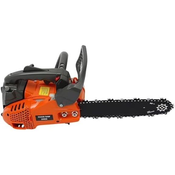 25.4cc Top Handle Chainsaw, 12 Inch Gas Chainsaw, Gas Powered Chainsaws, Portable Chain Saws for Tree Wood Cutting, Sack Sawing, Green Pruning$$Garden & Patio