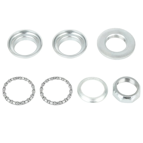 25.4mm 7 in 1 Steel Bicycle Headset Threaded Mountain Bike MTB Headset Sealed Bearing Set