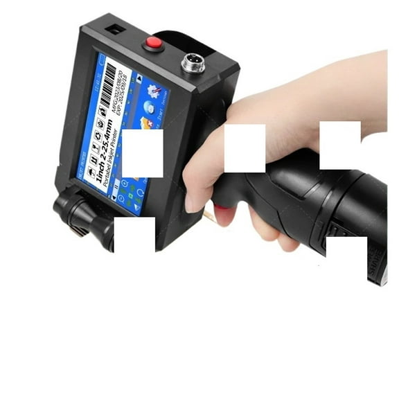 25.4mm Handheld Inkjet Printer Gun Portable For Metal Expiry Date Barcode QR Code Batch Numbers ,Widely Use
