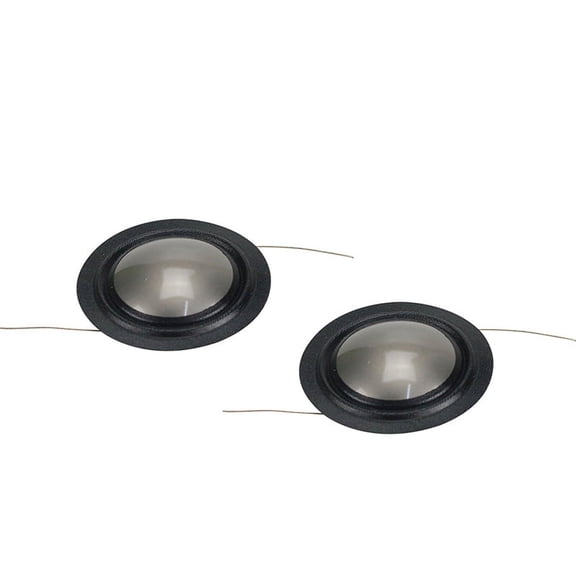 25.4mm Metal Titanium Film + Silk Side Diaphragm 25 Core Tweeter Voice Coil Speaker Repair Film 8 OHM 1 Pairs