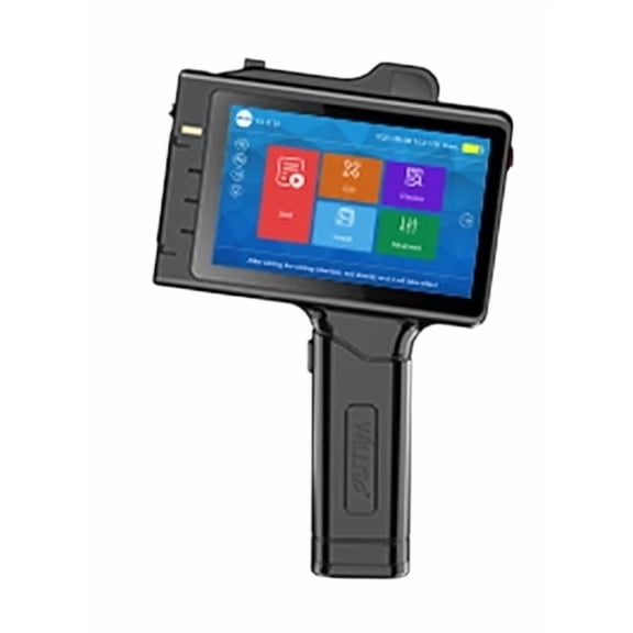 25.4mm Portable Handheld Inkjet Printer Gun For Expiry Date Barcode Batch Numbers Label Machine ,Fast-Drying Ink with Crisp Output