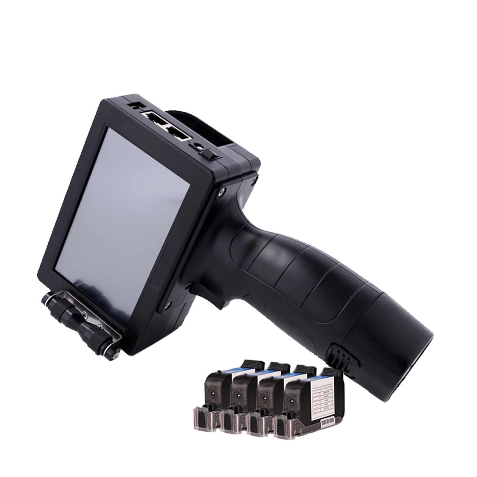 25.4mm Portable Inkjet Printer QR Bar Batch Code Date Number Logo ...