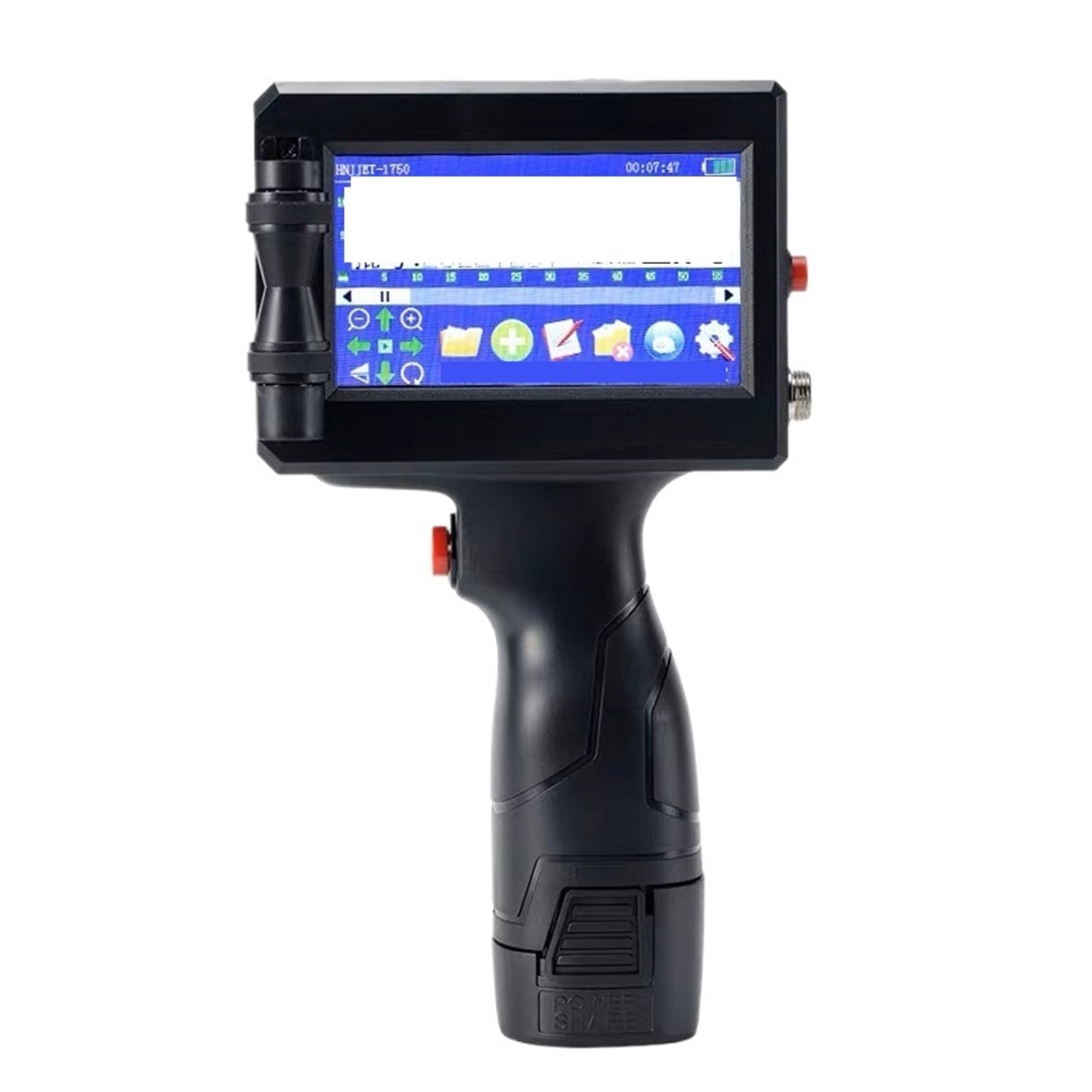 25.4mm QR Barcode Batch Number Variable Date Variable Digital