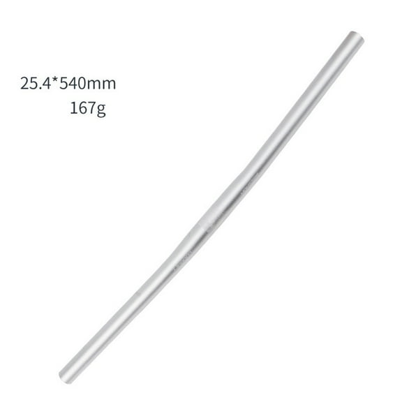 25.4mm Straight Handlebar for Cycling, Black/Red/Silver, Aluminum Alloy