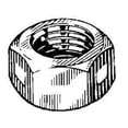 thumbnail image 1 of 25 5/8"-11 Reversible Lock Nuts - Zinc, 1 of 3