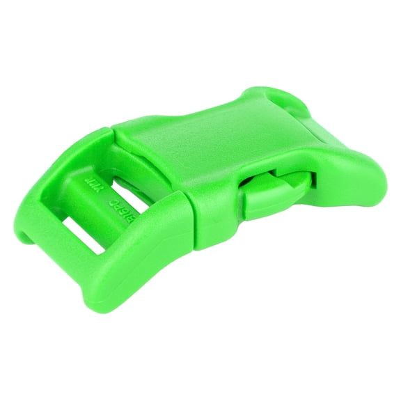 25 - 5/8 inch Hot Green YKK Contoured Side Release Plastic Buckle