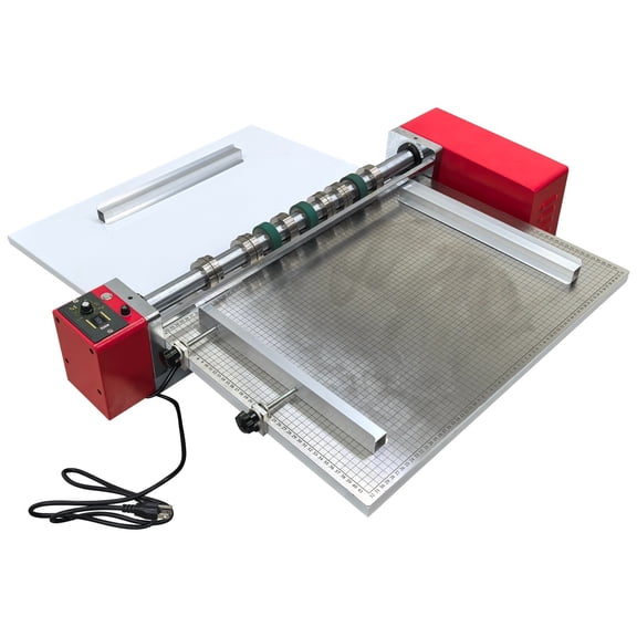 25.5" Electric Creaser Creasing Perforating Cutting with 4000 sheets/hour 10-90 Adjustable Speed