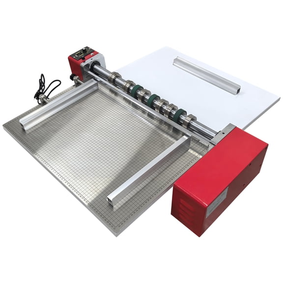 25.5" Electric Creasing Machine Multifunctional Paper Creaser with Slitting Cutter