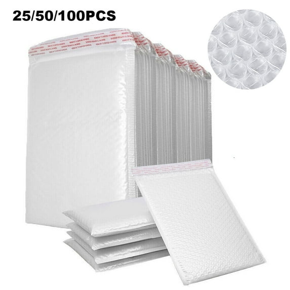 ANMINY Poly Bubble Mailers - Plastic Mailing Package, Padded Envelope ...