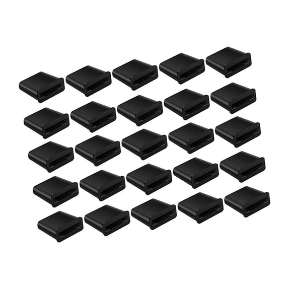 25/50/100Pcs Drip End Folding Water Drip Tape Irrigation Set Practical Irrigation Tape Adapter For Commercial Watering