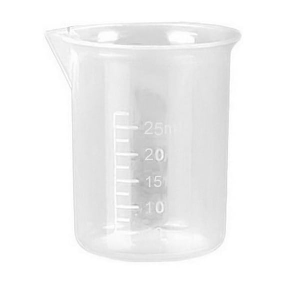 25-500ml Small Measuring Cup Transparent Jug Tool Kitchen Plastic Beaker T0D1