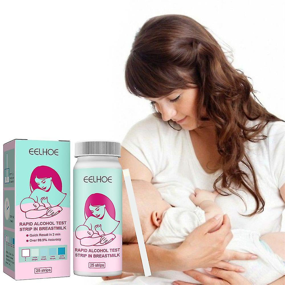 25/50x Breast Milk Alcohol Immersion Test 2 Minutes Result Breast Milk