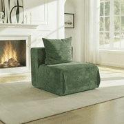 25.59  Armless Boneless Compressed Couch Modular Sectional Cloud Foam Sofa for Living Room