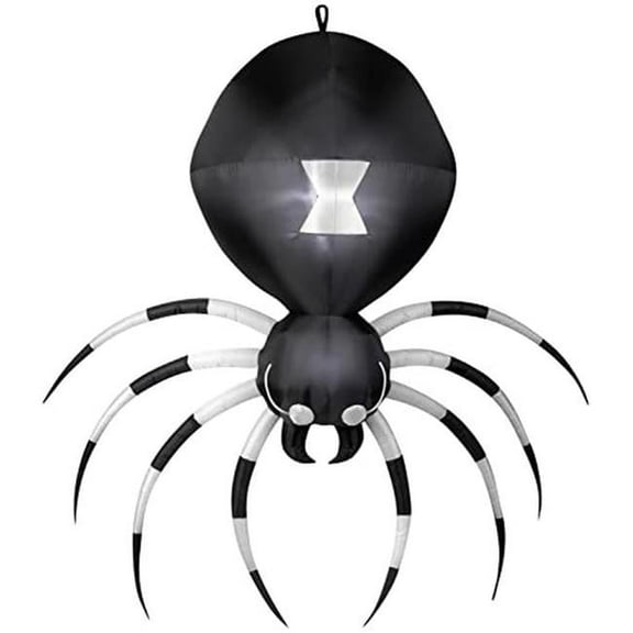 25.6 x 83.9 in. Airblown Hanging Spider Inflatable Decoration - Multi Color