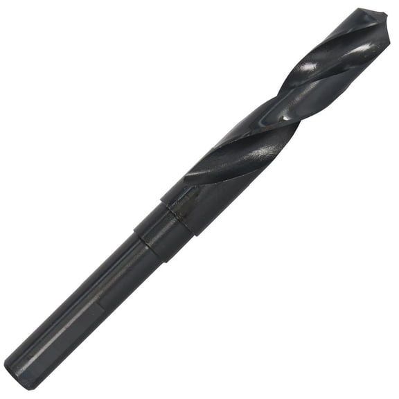 25/64" HSS Reduced Shank Drill Bit, 3/8" Shank, Qualtech, DWDRSD3/8X25/64