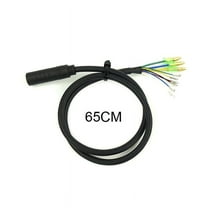 25.6Inch E-Bike 9Pin Motor Extension Cable Cord for Bafang Front Rear Wheel Hub Motors