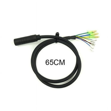 25.6Inch E-Bike 9Pin Motor Extension Cable Cord for Bafang Front Rear Wheel Hub Motors