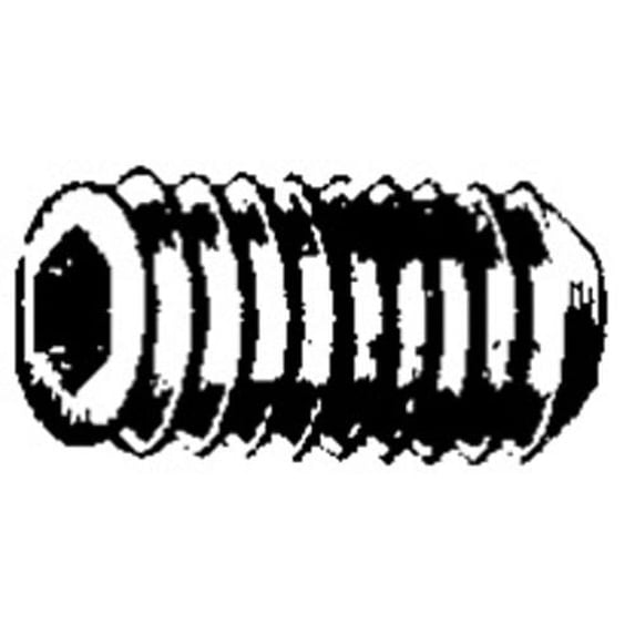 25 7/16-20 X 3/8 Socket Head Set Screws Cup Point