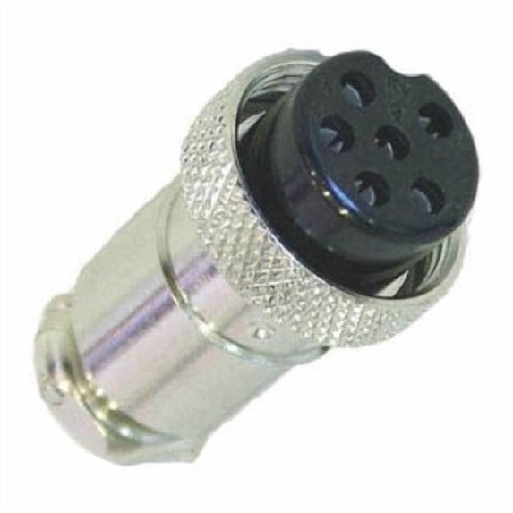 25-726-1 - MICROPHONE 6F INLINE PLUG METAL