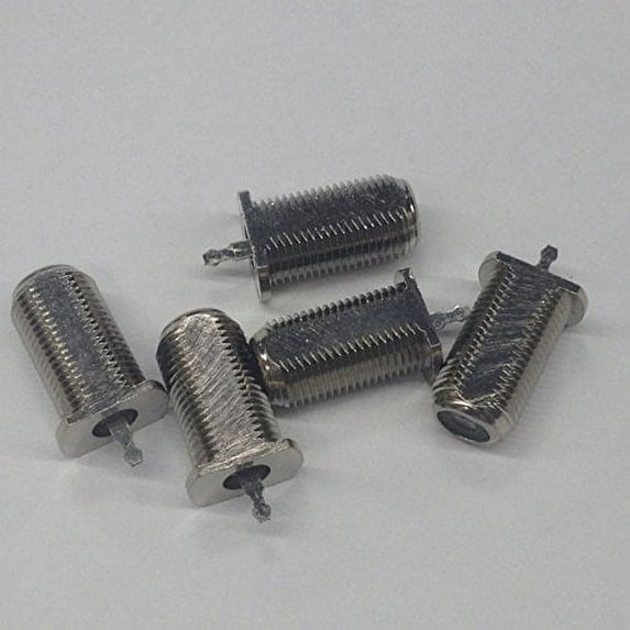 25-7676 F Connectors Female Panel Mount No Hardware Included (5 pieces ...