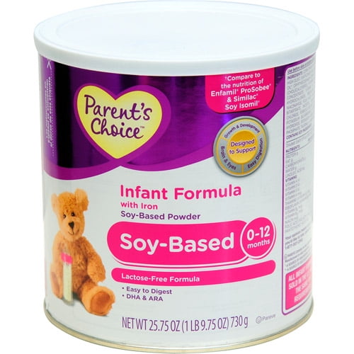 25.7oz Parent'schoice Soy Dha Formula
