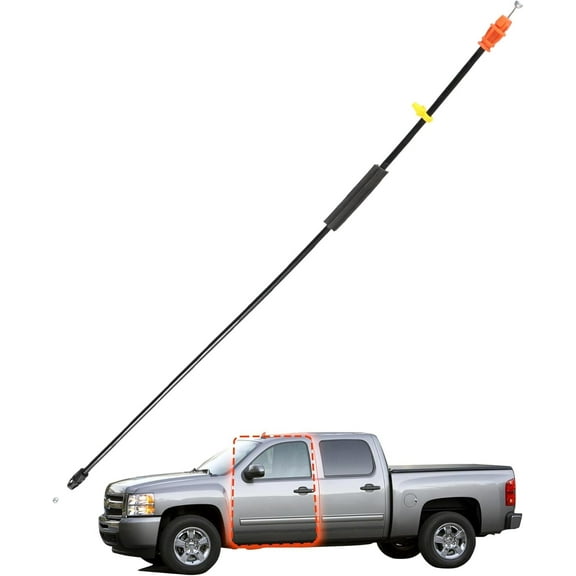 25.8" Inside Door Handle Latch Release Cable Fit for Chevy Silverado Tahoe Replace#： 22862028 22862029 22862030 924-481