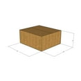 thumbnail image 1 of 9x8x4 Kraft Brown Corrugated Shipping Boxes, 32 ECT Single-Wall, Qty 25, 1 of 4