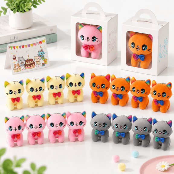 25 Adopt Cat Party Favors Mini Stuffed Cats For Adoption