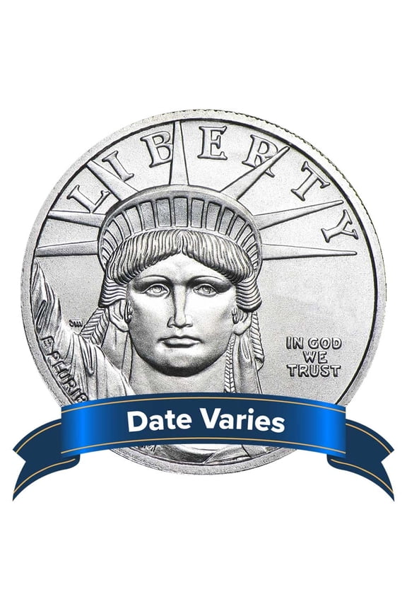 $25 American Platinum Eagle 1/4 oz Brilliant Uncirculated Random Date