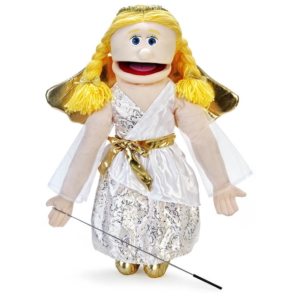 25" Angel, Fairy, Full Body, Ventriloquist Style Puppet