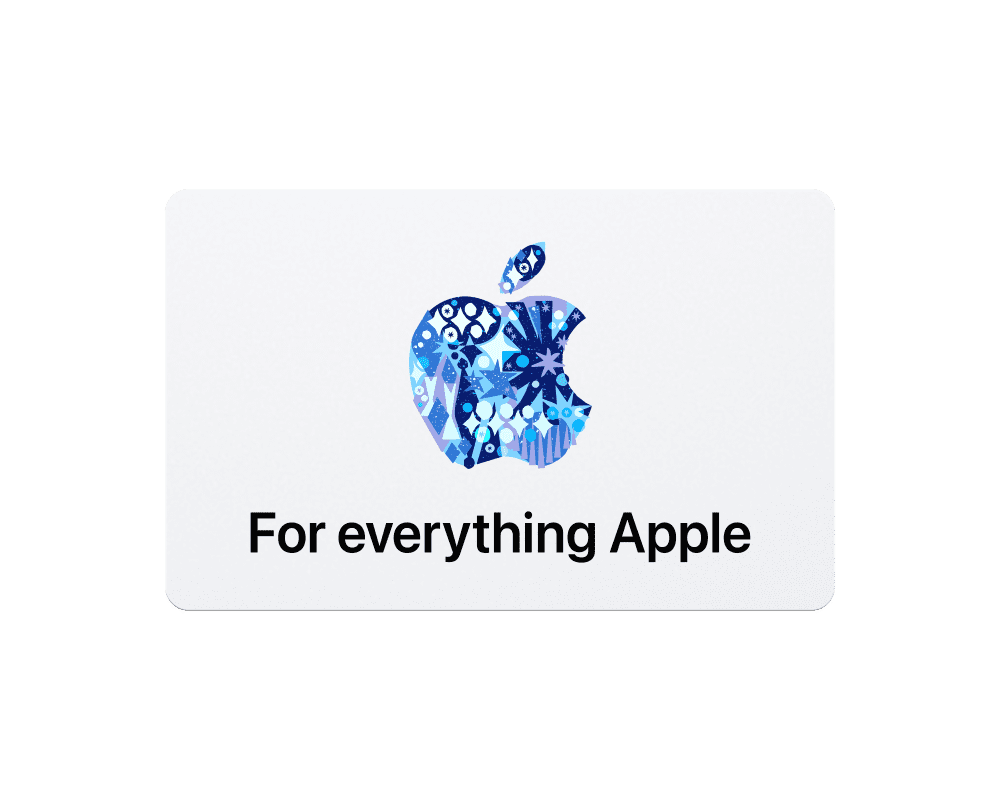  Apple Gift Card - App Store, iTunes, iPhone, iPad, AirPods,  MacBook, accessories and more : Gift Cards