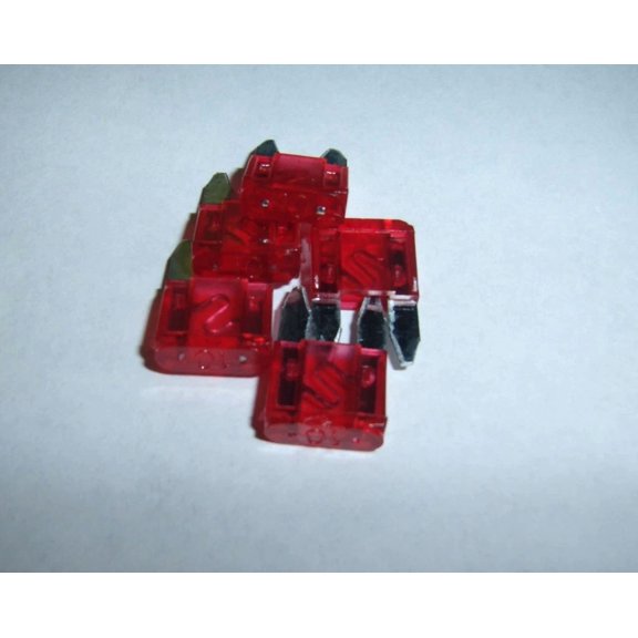 25 Automotive Atm Mini Fuse Nickel 10 Amp For Car Boat Audio Auto Alarms Fuses