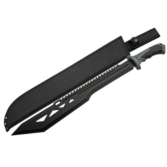 25" Black Macho Machete with Sheath