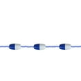 thumbnail image 1 of Pool Central Safety Depth Marker Rope Kit with Floating Buoys 25' - Blue/White, 1 of 2