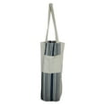 thumbnail image 1 of 25" Blue and White Striped Hanging Storage Tote Bag, 1 of 2