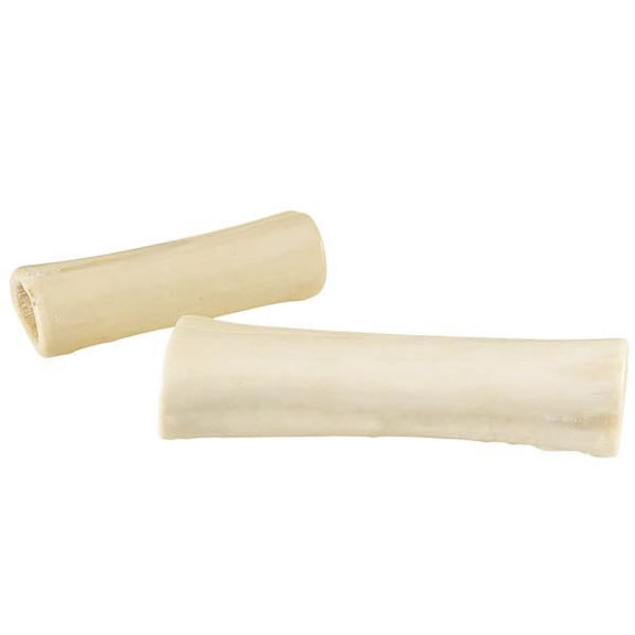 25 Bulk Treat Packs Heavy Duty Dog Chew Rawhide Knee Caps Hooves Horns or Bones (6" Sterilized Bones)