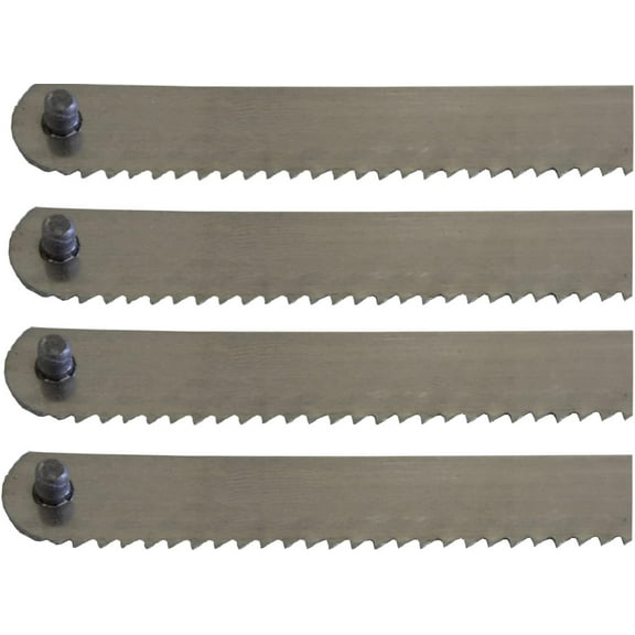 25" Butcher Handsaw Replacement Blades for Meat Cutting - Cozzini Cutlery Imports - Choose 2 Pack or 4 Pack (4 Pack)