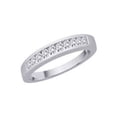 thumbnail image 1 of .25 Carat Women Diamond Wedding Band Ring on 10k White Gold, 1 of 3